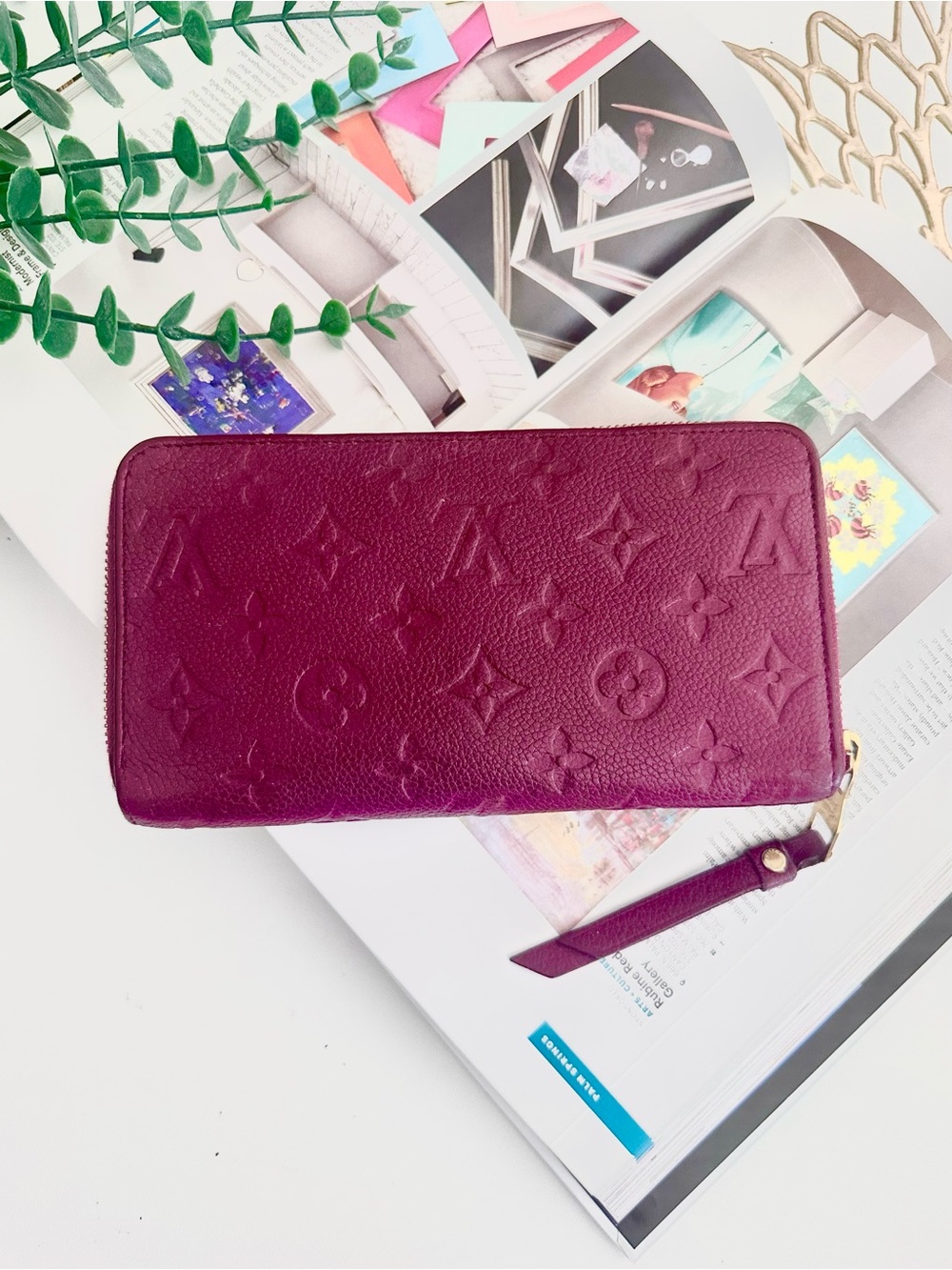 Louis Vuitton Empreinte Zippy Wallet Organizer